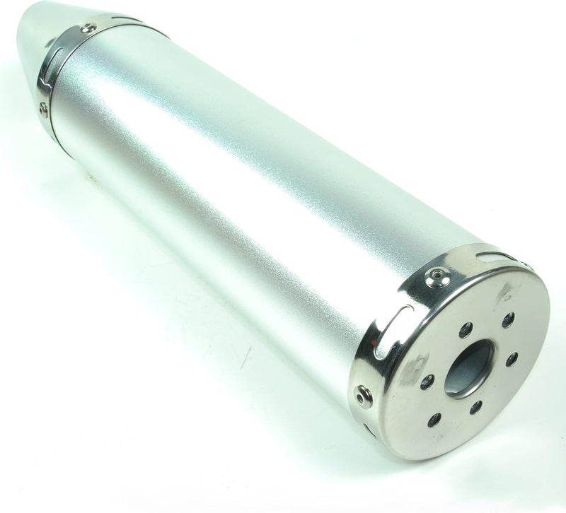 TTSS High Performance Chrome Exhaust Pipe Gy6-50 Qmb139 49cc Chinese Scooter - Image 4